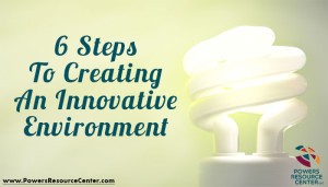 light bulb symbolizing ideas generated in an innovative environment