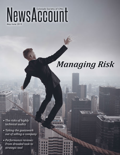 cover of the NewsAccount May/June 2015 magazine