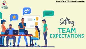 setting team expectations poster