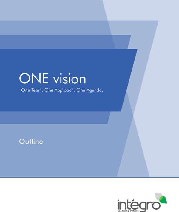 cover for the One Vision program